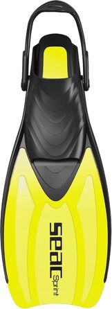 Ласти для снорклінгу Seac Sprint регульовані, жовті, M/L (унісекс, для дітей та дорослих)