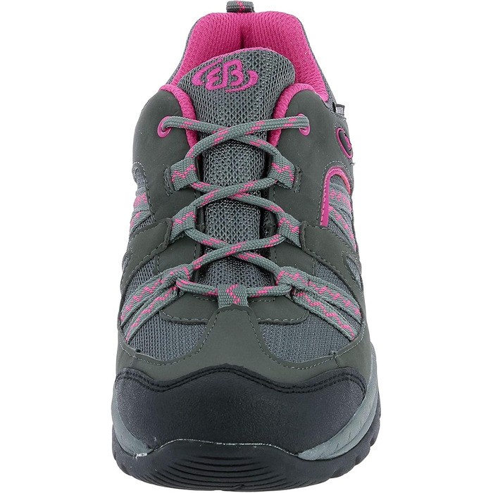 Туфлі трекінгові Brütting Unisex Fresno Low Rise, 38 EU, Антрацит-Рожевий