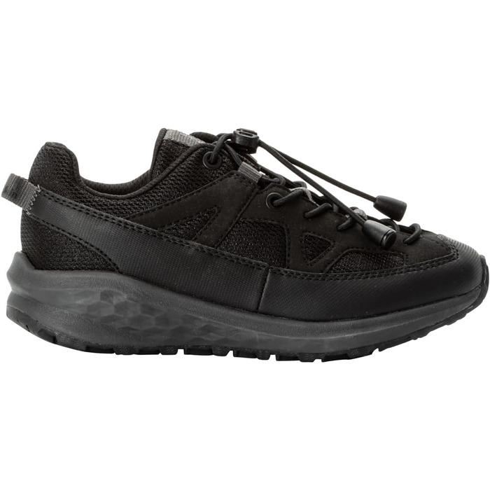 Кросівки Jack Wolfskin Villi Sneaker Low K чорного кольору для дітей (28 EU)