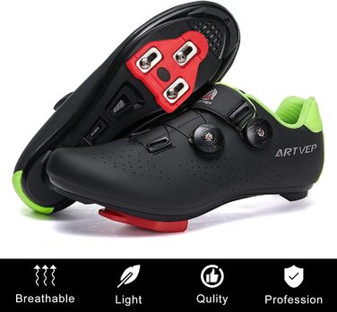 Велосипедні шкарпетки для чоловіків та жінок MTB, сумісні з педалями Look SPD SPD-SL Delta Lock, Peloton, білі (45 EU, чорний)