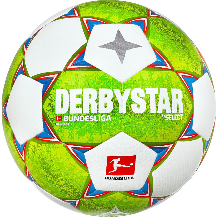 Футбольний м'яч Derbystar Bundesliga Club Light V21, розмір 5, мультиколір, для хлопчиків
