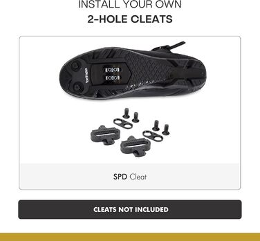 Кросівки для MTB велосипеда Tommaso Montagna 200 чоловічі, чорні, сумісні з SPD, розмір 44 EU