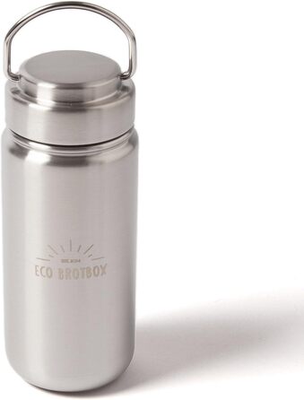 Дитяча пляшка для води ECO Brotbox CHI2, 0,5 л, нержавіюча сталь, BPA-free, для школи, можна мити в посудомийці