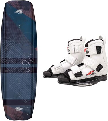 Набір для вейкбордингу F2 Coast Petrol 138 см з кріпленнями Team Boot L/XL
