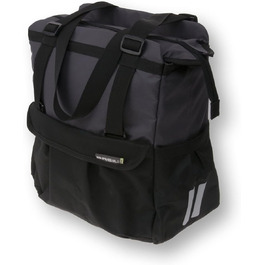 Велосипедна сумка Basil Bell Shopper X-Large 16x32x35 см чорна
