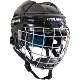 Дитячий хокейний шолом Bauer Prodigy з захисною решіткою, чорний, універсальний розмір