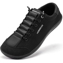 Шкарпетки-взуття HOBIBEAR для жінок та чоловіків, чорні, розмір 45 EU, широкі, для трекінгу та бігу по пересіченій місцевості, легкі та зручні