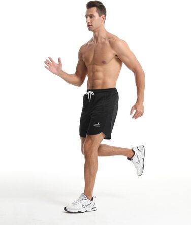 Спортивна сумка для чоловіків, фітнесу, тренувань у залі з блискавкою, темно-синій колір / з петлею для рушника (M, чорний / з петлею для рушника)