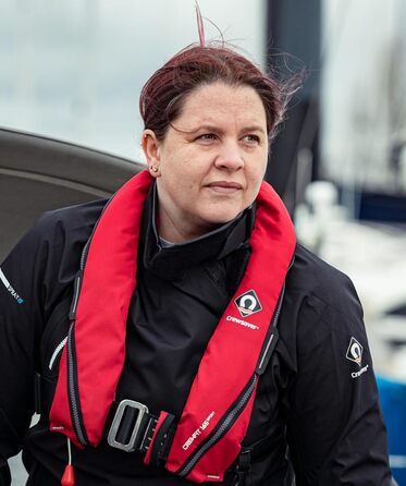 Рятувальний жилет автоматичний Crewsaver Crewfit 165N Sport для водного спорту та вітрильництва, унісекс, червоний