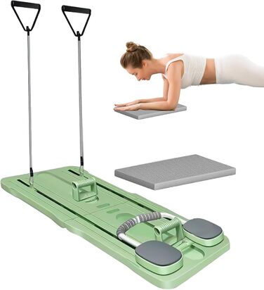 Тренажер для планки та преса Plank Trainer – універсальний фітнес-тренажер для віджимань, пілатесу, зміцнення м'язів сідниць, спини та балансу, для домашнього використання