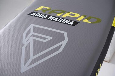 Надувний SUP Aqua Marina Sport Rapid 9.6 – дошка для сплаву річками та по течії, жовта, 289.6 x 84 x 15 см