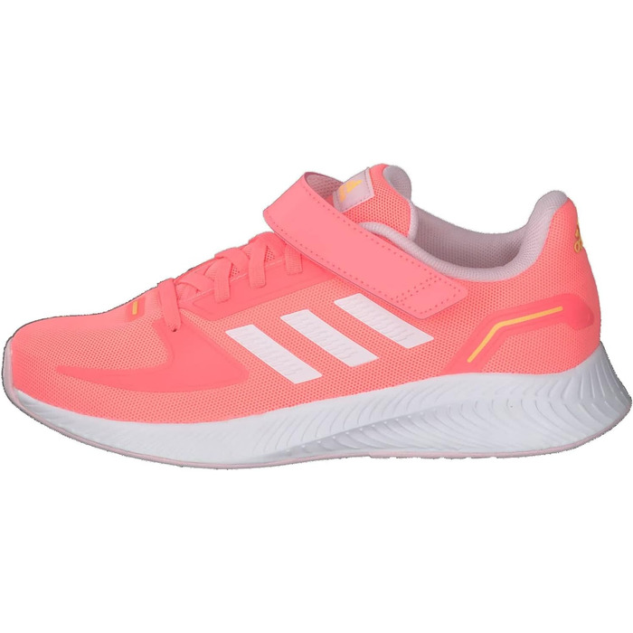 Кросівки для бігу Adidas Runfalcon 2.0 EL, унісекс, дитячі, розмір 28 EU, червоний, білий, рожевий