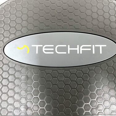 Степпер TechFit для аеробіки та фітнесу, регульована висота, антиковзне покриття, вантажопідйомність до 120 кг, з легкого та міцного полімеру, 3 рівні