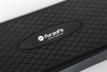 Степпер для аеробіки ForzaFit - регульований, чорний