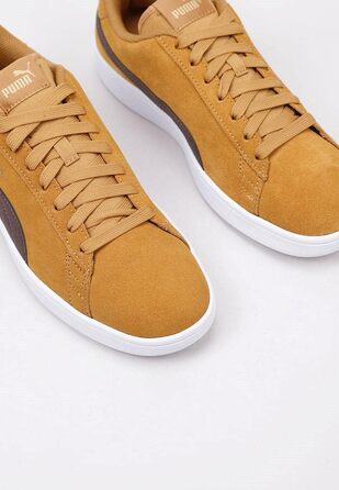 Кросівки PUMA Smash V2 унісекс (Desert Tan Dark Chocolate Puma Team Gold), 36 EU