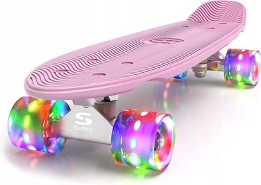 Скейтборд Suotu з RGB LED-підсвіткою коліс