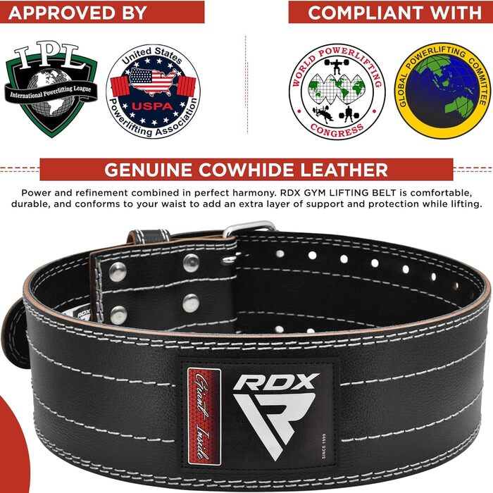 Пояс для важкої атлетики RDX 4