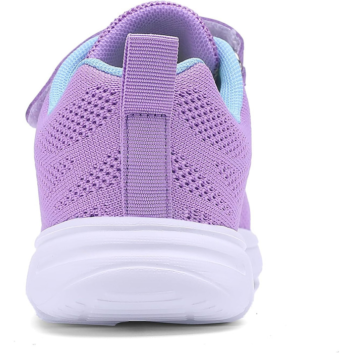 Дитячі кросівки для спорту та активного відпочинку: бігові, тенісні, фітнес - дихаючі, легкі, зала/outdoor (29 EU, фіолетовий)