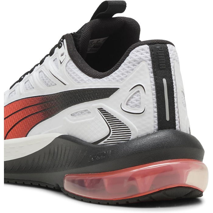 Кросівки Puma X-Cell Lightspeed для чоловіків, білі з червоним світінням, 44 EU