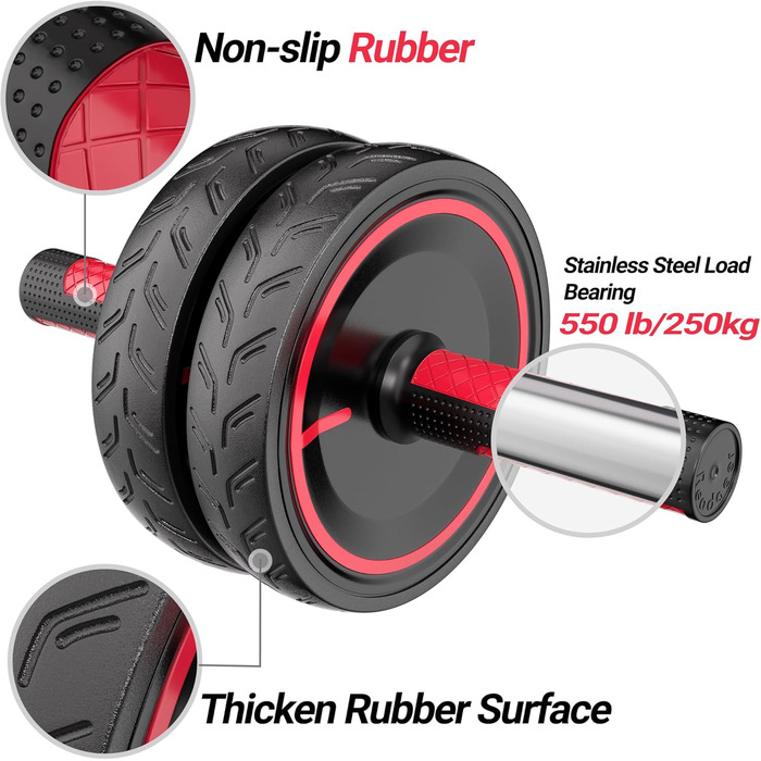 Тренування пресу READAEER з наколінниками, для дому, фітнес-обладнання