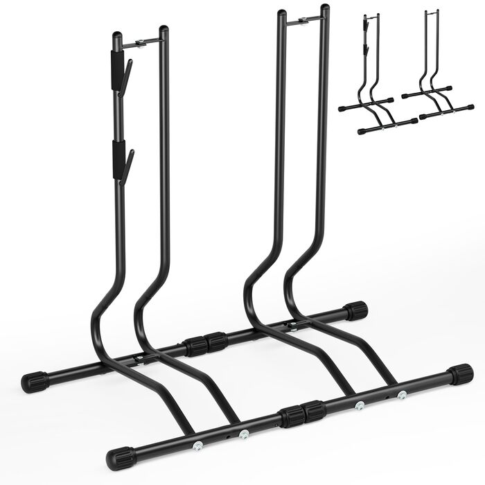 Підставка для велосипедів TLGREEN 2 шт. - стійка для паркування, ремонтна, для MTB, шосе, 20-27 дюймів, ширина шини до 70 мм