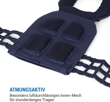 Capital Sports Battlevest 2.0 - Вага жилет для тренувань, 8.0/13.2 кг, у камуфляжі, синій, чорний, оливковий