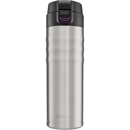 Термос Kyocera MB-17F SS 500 мл з керамічним покриттям, нержавіюча сталь, фліп-топ кришка, термофляга для напоїв