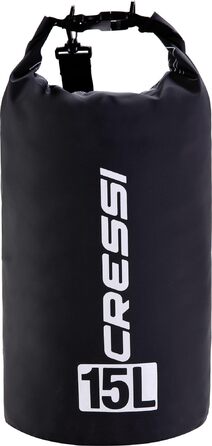 Сумка Cressi Premium Waterproof для дорослих (Чорний, 15 LT, без блискавки)
