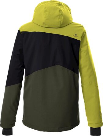 Чоловіча лижна куртка Killtec KSW 306 MN SKI Jckt: водонепроникна, вітронепроникна, дихаюча (XXL, темно-оливковий)