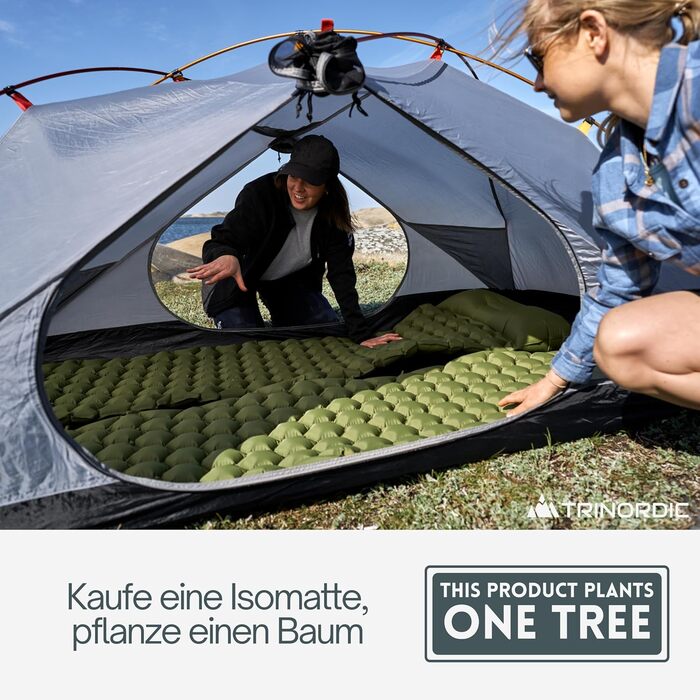 Isomatte TRINORDIC 550g Ultraleicht: Легкий килимок для кемпінгу та походів