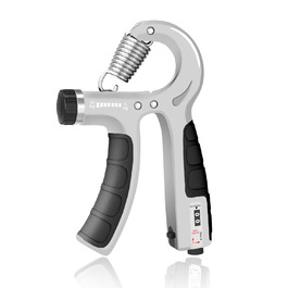 Тренування зап'ястя Handtrainer: регульований опір 5-60 кг, ергономічний дизайн, для спортсменів (сірий)