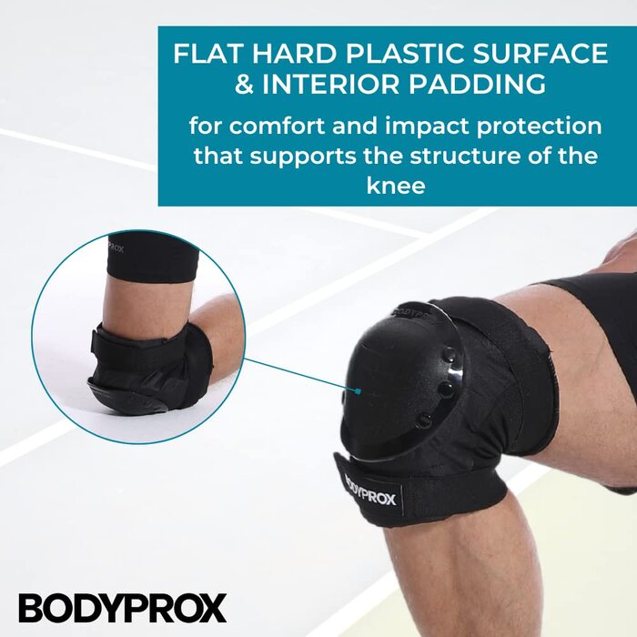 Комплект захисту BODYPROX: наколінники, налокітники, захист зап'ясть для роликів, скейтборду, BMX, розмір M
