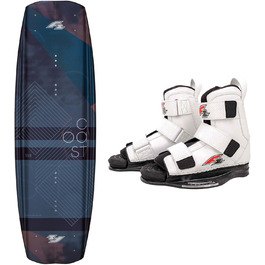 Набір для вейкбордингу F2 Coast Petrol 138 см з кріпленнями Team Boot L/XL