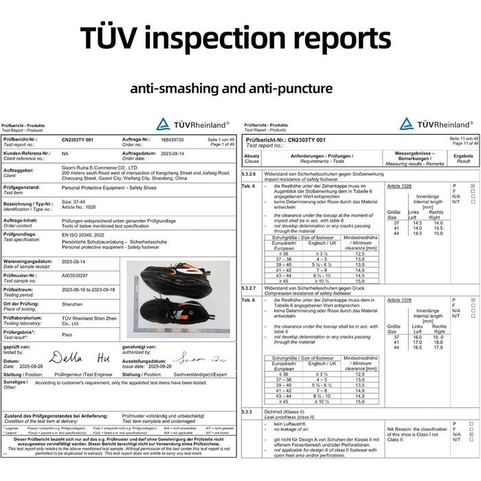 Чоловічі та жіночі робочі черевики-кросівки з металевим носком, чорні, 43 EU
