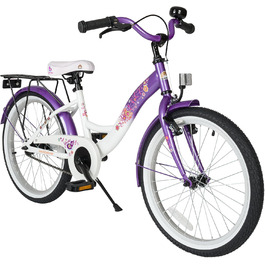 Дитячий велосипед BIKESTAR для дівчат, 20/24 дюйми, від 6 років