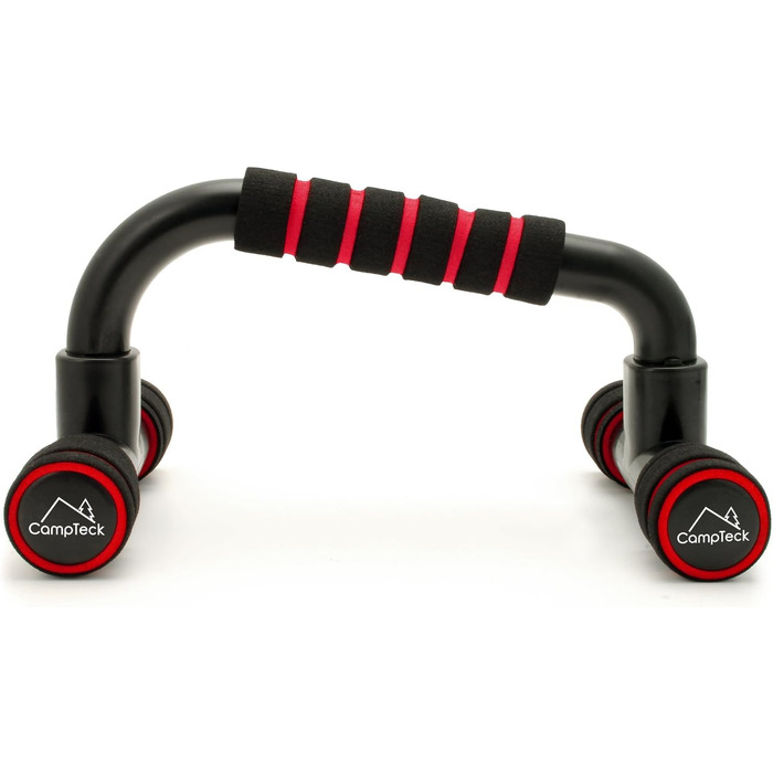 Підставки для віджимань CampTeck U6664 з пінопластовими ручками для силових тренувань, пресу, фітнесу та нарощування м'язів - 1 шт.