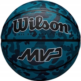 Баскетбольний м'яч Wilson MVP Camo Blue, розмір 7