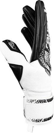 Воротарські рукавички Reusch Attrakt Gold NC 9 – біло-сріблясто-чорні (унісекс, дорослі)