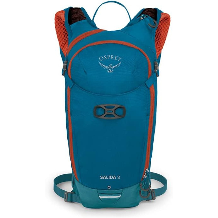 Велосипедний рюкзак Osprey Salida 8, синій Waterfront, для подорожей