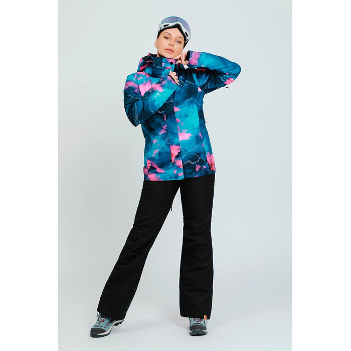 Комплект зимового одягу HOTIAN Daen: водонепроникний, вітронепроникний, для катання на лижах, сноуборді та активного відпочинку (XL, синій)