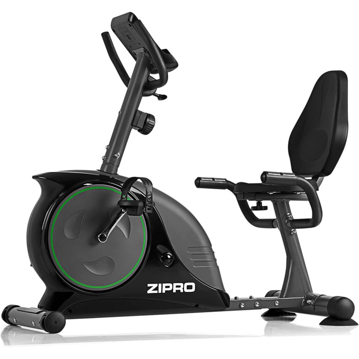 Велотренажер Zipro Easy, магнітний ергометр для дому, до 150 кг, фітнес-велосипед з батарейним живленням