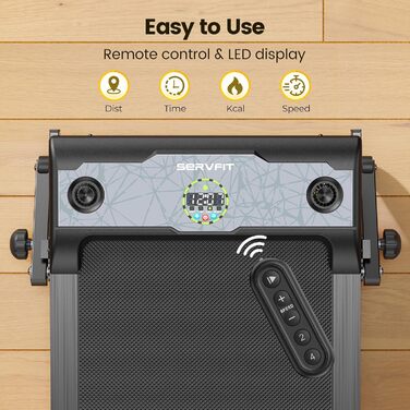 Walking Pad: Тиха бігова доріжка 3-в-1 з регулюванням нахилу до 12%, швидкість до 6 км/год, вантажопідйомність 120 кг, LED-дисплей та пульт керування. Ідеально для дому та офісу (Чорний)