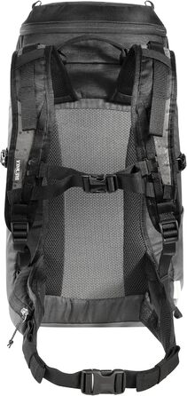 Рюкзак Tatonka Hike Pack 32 л з вентиляцією спини та дощовиком, легкий туристичний рюкзак для походів, чорний/сірий