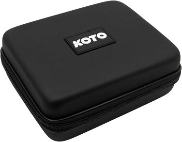 Дартс кейс KOTO EVA Large Blue з логотипом, футляр для дротиків з блискавкою, жорсткий чохол для зберігання і транспортування дротиків