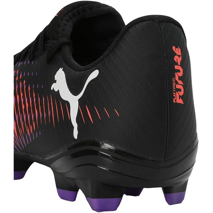 Жіночі футбольні бутси PUMA Future 8 Play FG/AG, 38 EU, Puma Black/Puma White/Glowing Red