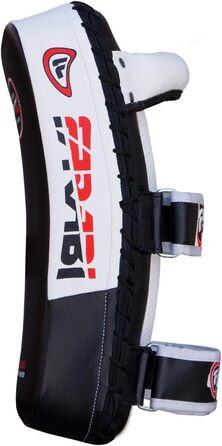 Набори для ударів Farabi Sports Curved Kick Pads (пара), чорні – для кікбоксингу, MMA, муай-тай, кікбоксингу та тренувань