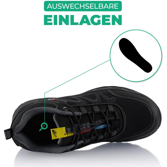 Черевики для трекінгу та трейлраннінгу Softshell для жінок та чоловіків, чорні (46 EU)