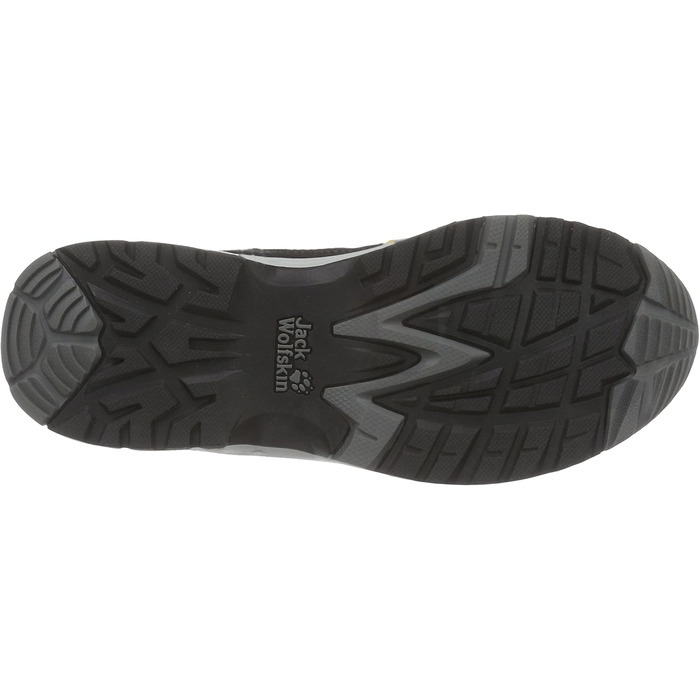 Черевики трекінгові Jack Wolfskin Crosswind Texapore (32 EU), жовті