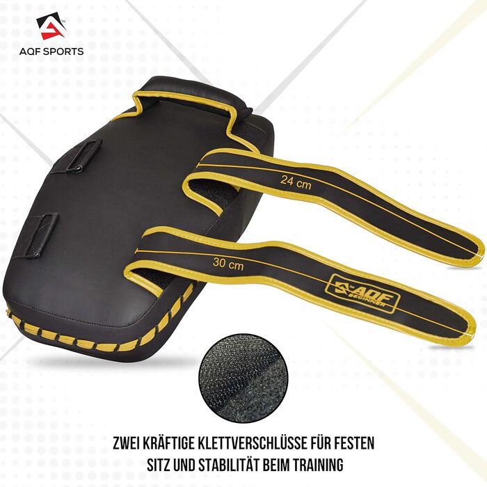 Шлагбаум Pratzen для боксу, кікбоксингу, муай-тай: ударопоглинаючі подушки з Maya-шкіри, боксерські подушки для єдиноборств, карате та ММА