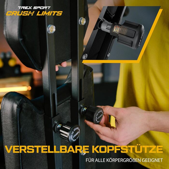 Тренажер для дому TX-200B: багатофункціональна лавка для силових тренувань | до 250 кг